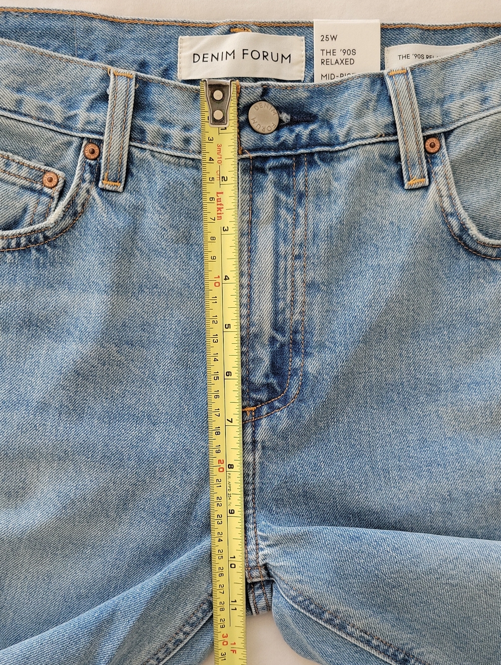 New Denim Forum The 90s Relaxed Mid-rise Wide Jeans - Picture 13 of 16